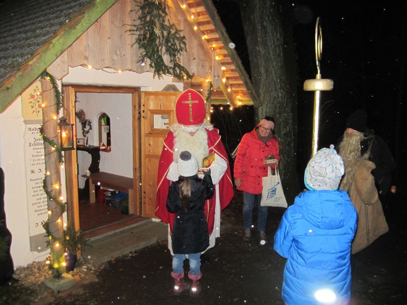 Adventfeier an der Schillingerkapelle in Waid